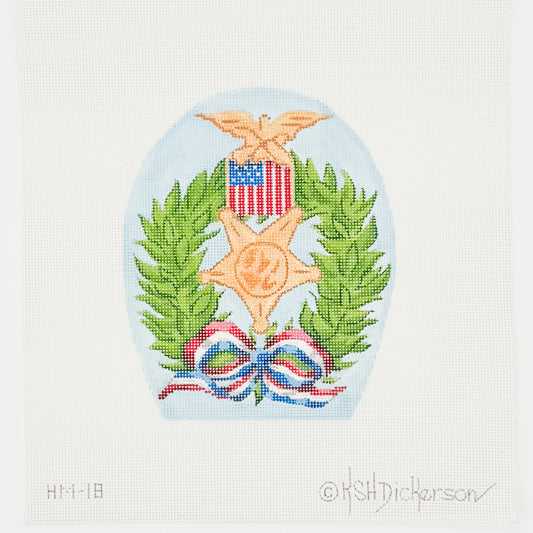 American Bow Wreath