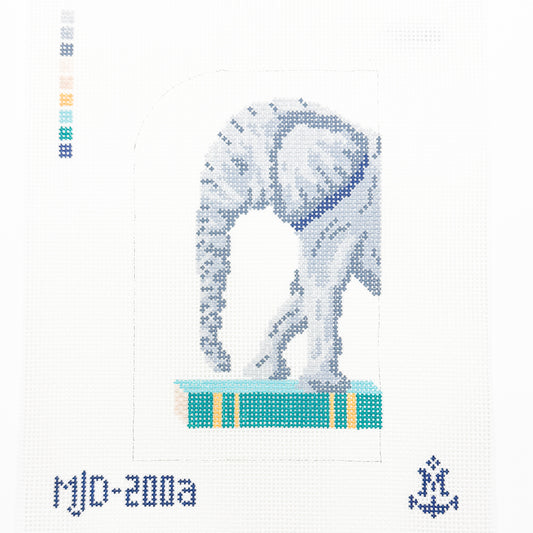 Elephant in the Room Bookend (front)