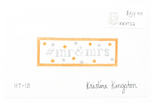 #mr&mrs small sign