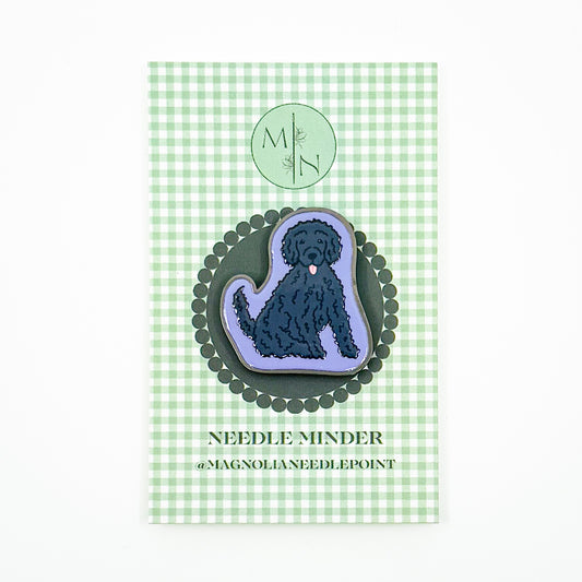 Black Doodle / Poodle Needle Minder