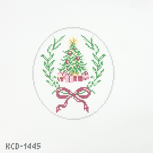 Christmas Tree Oval Ornament