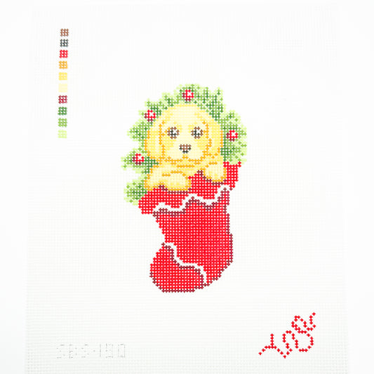 Golden Retriever Mini Stocking