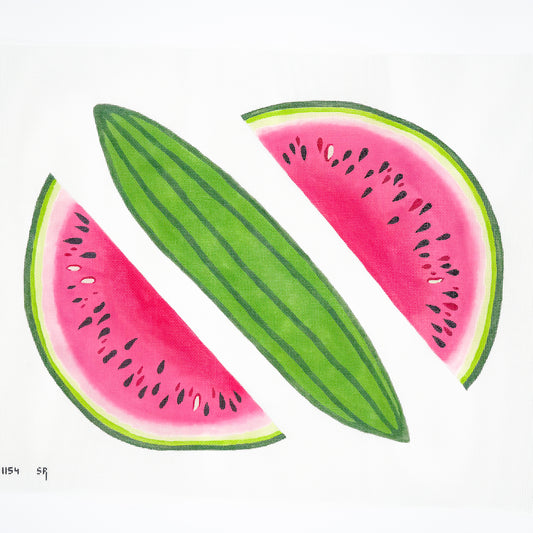Shaped Watermelon 3D Slice