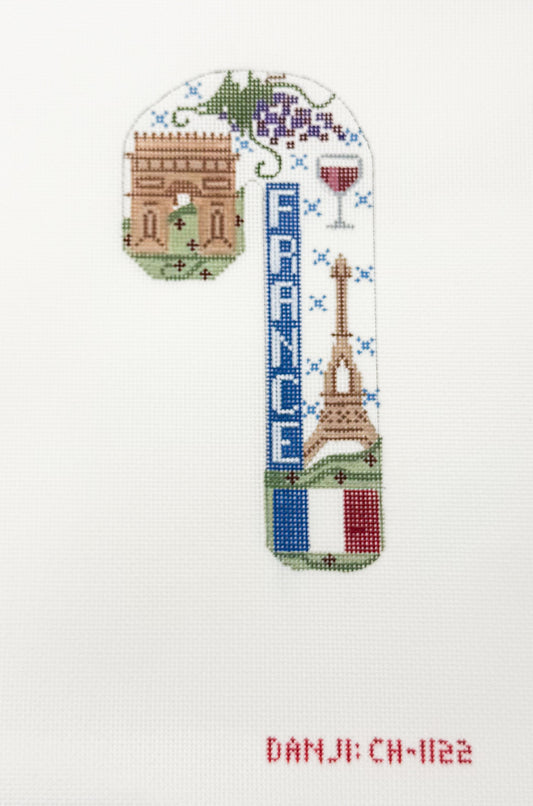 France Candy Cane