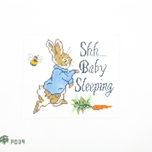 Shhh Baby Sleeping (Blue)