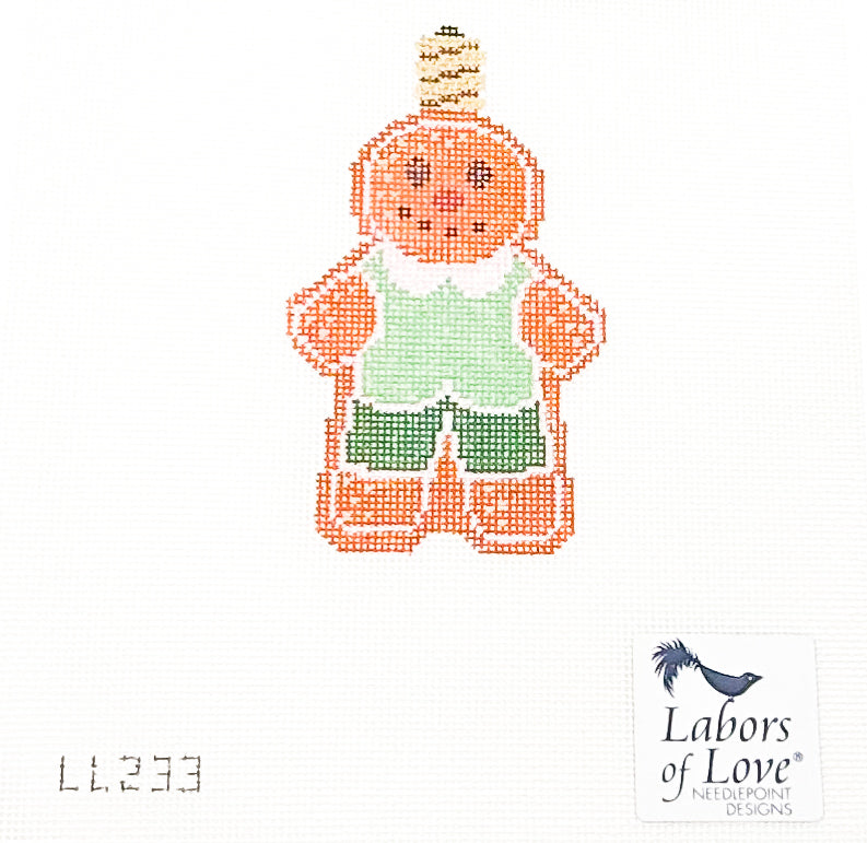 Retro Gingerbread Man Bulb