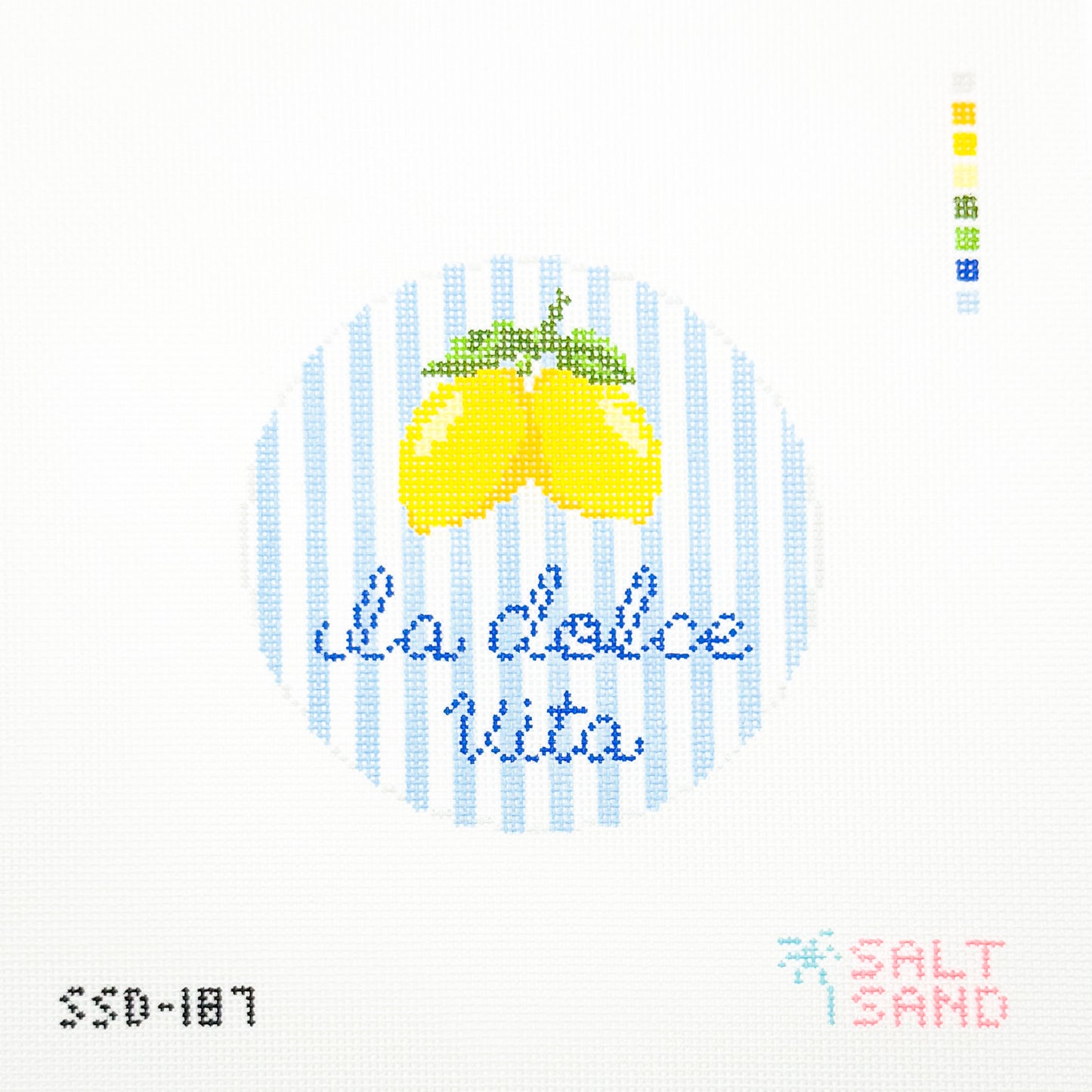 La Dolce Vita Lemons Round