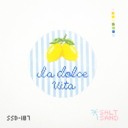 La Dolce Vita Lemons Round