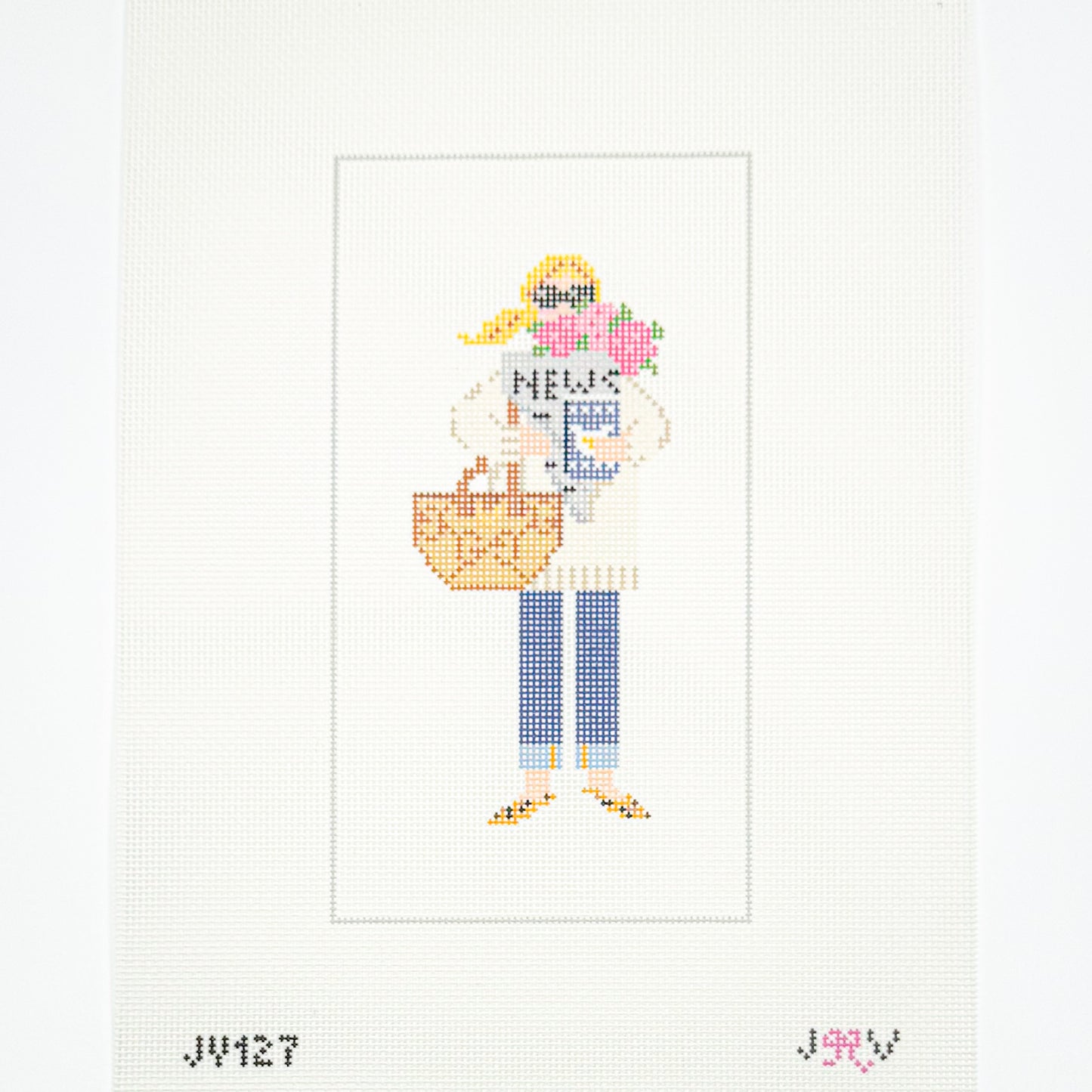 News and Flowers Girl