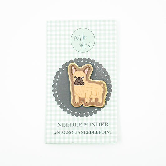 Tan Frenchie Needle Minder
