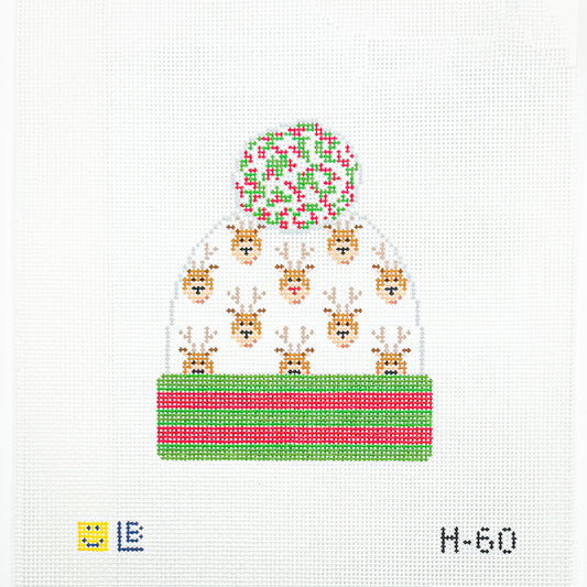 Beanie with Reindeer