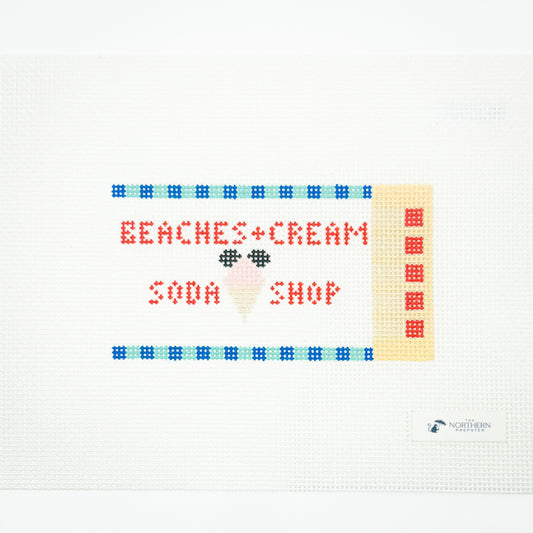 Beaches Ice Cream Shop Matchbox