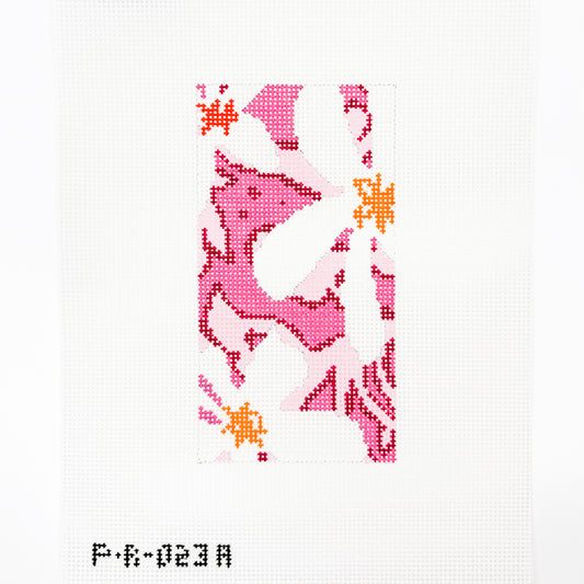 Pink with White Blossoms Glasses Case