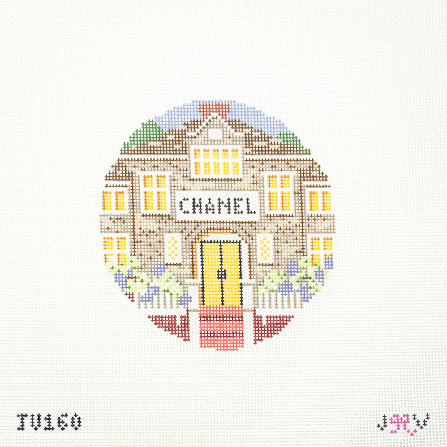 Hamptons French Bag Shop Round