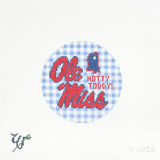 Ole Miss Gingham Round