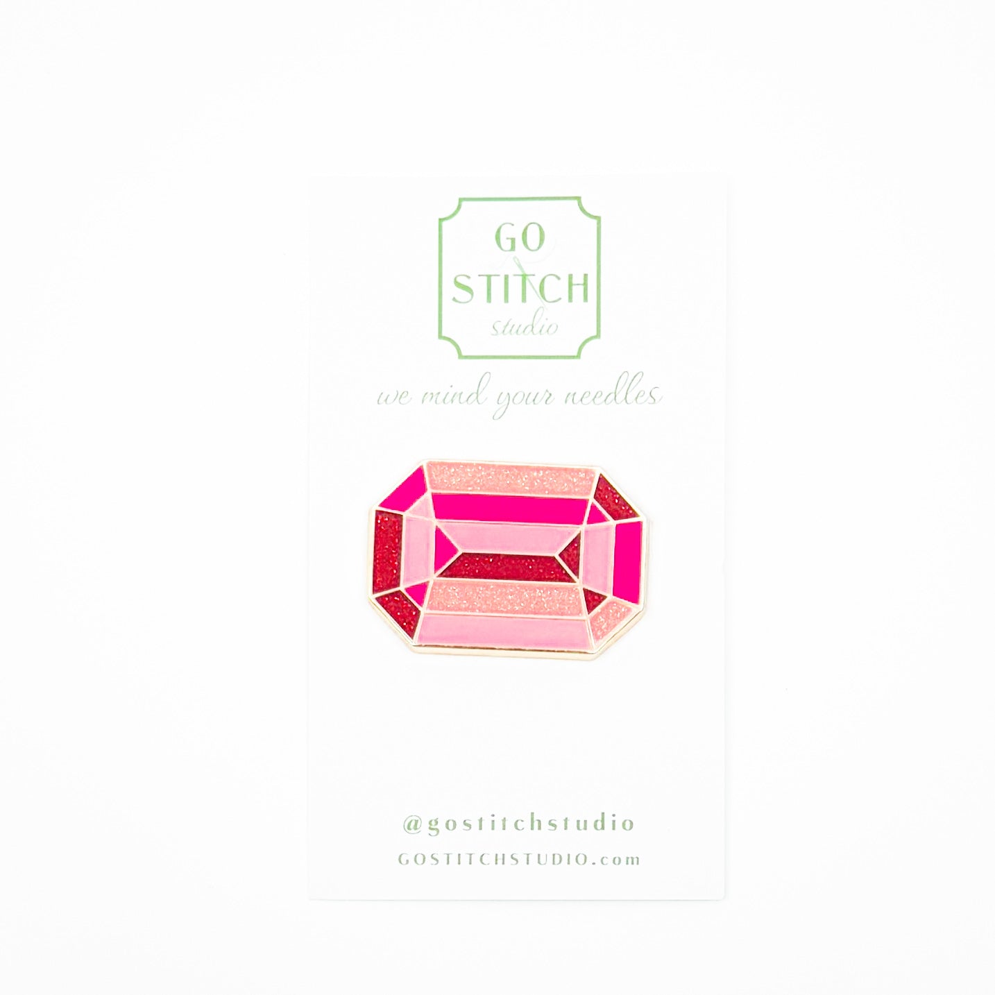 Pink Diamond Needle Minder