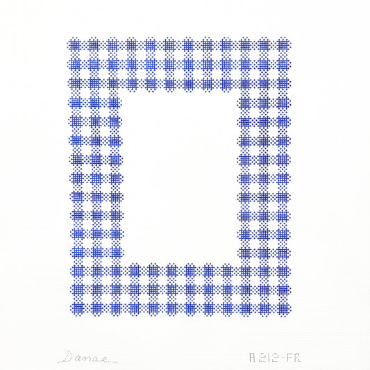Blue Gingham Frame
