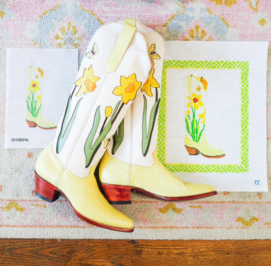 Daffodil Paloma Boot Ornament