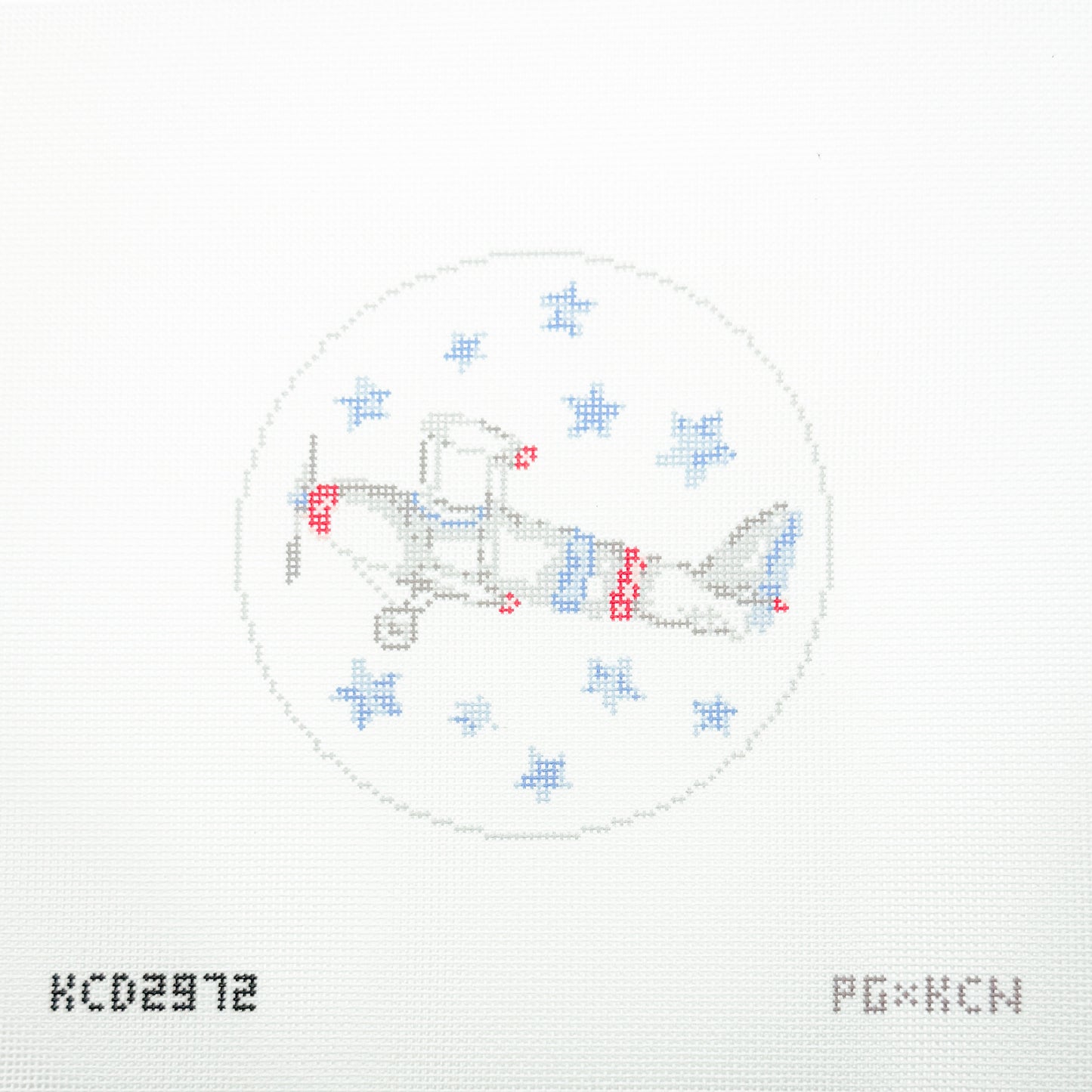 Biplane with Stars