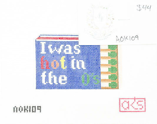 I Was Hot Matchbook