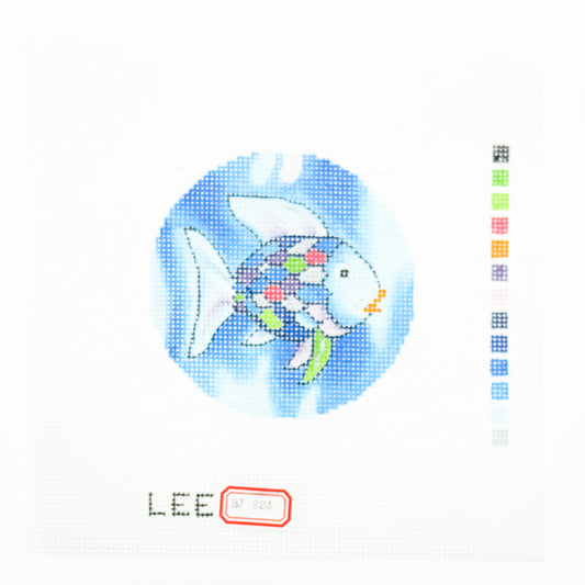 Rainbow Fish Round - 18 mesh