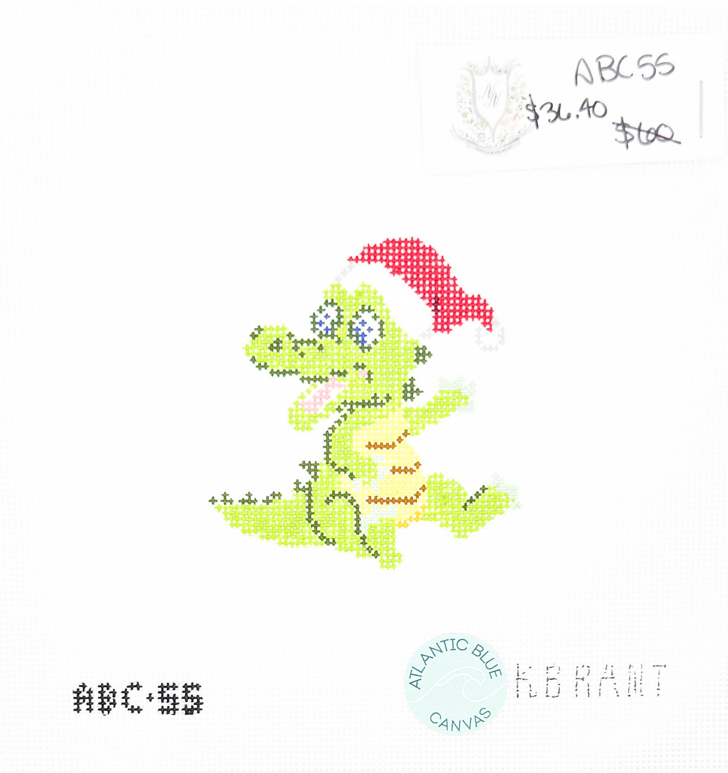 Baby Santa Gator