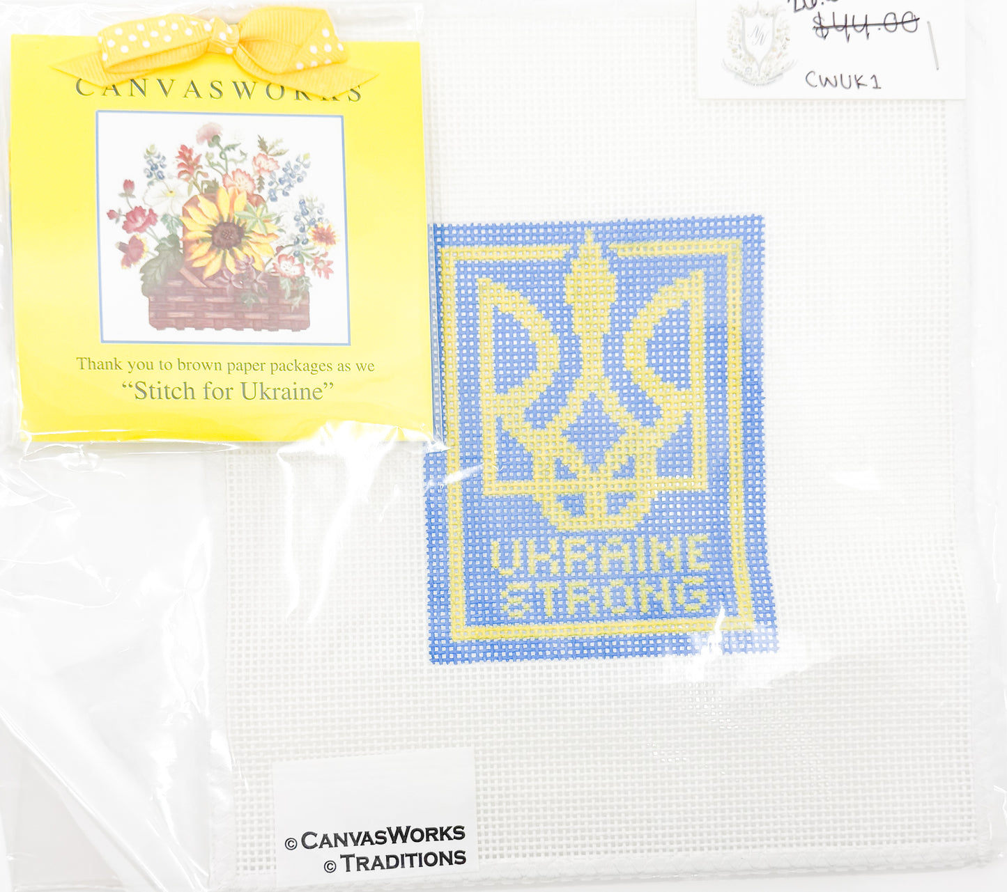 Ukraine Strong "Stitch for Ukraine"