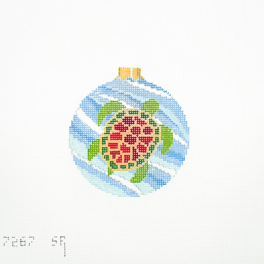 Christmas Turtle Ornament