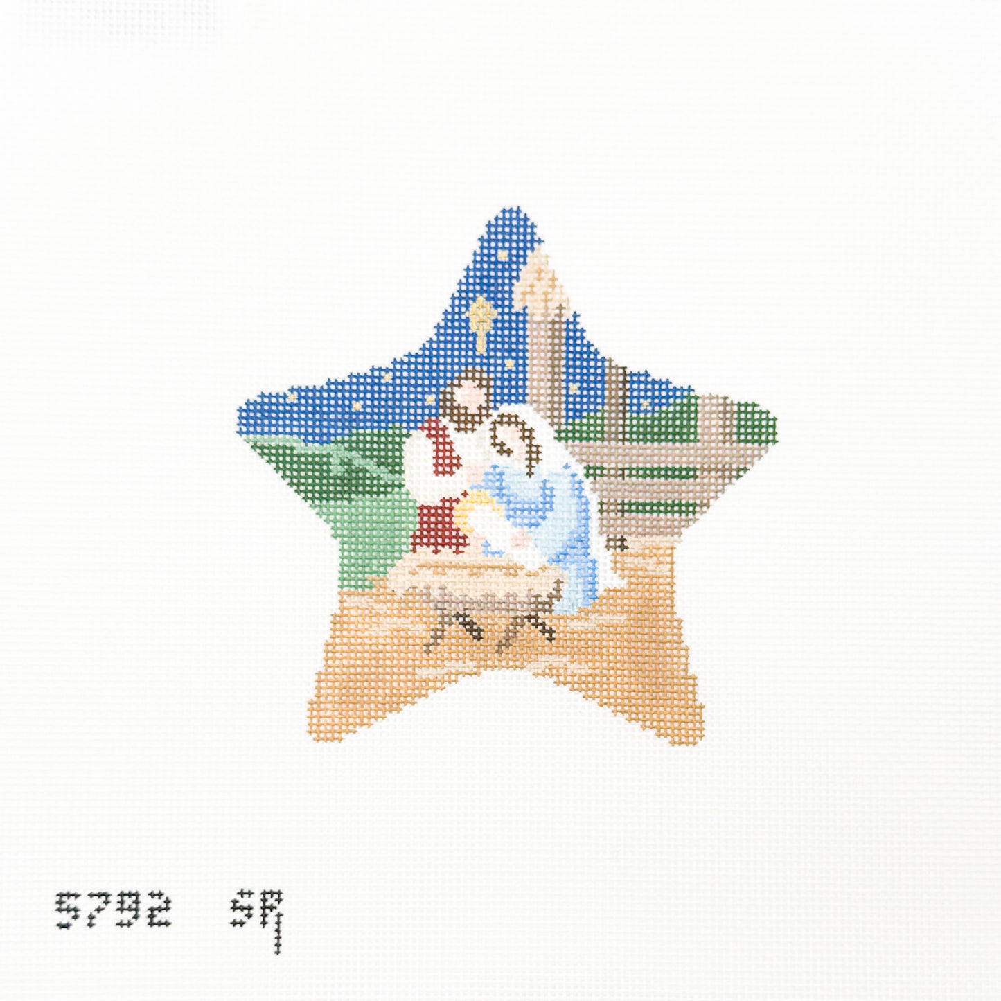 Joseph and Mary Nativity Star