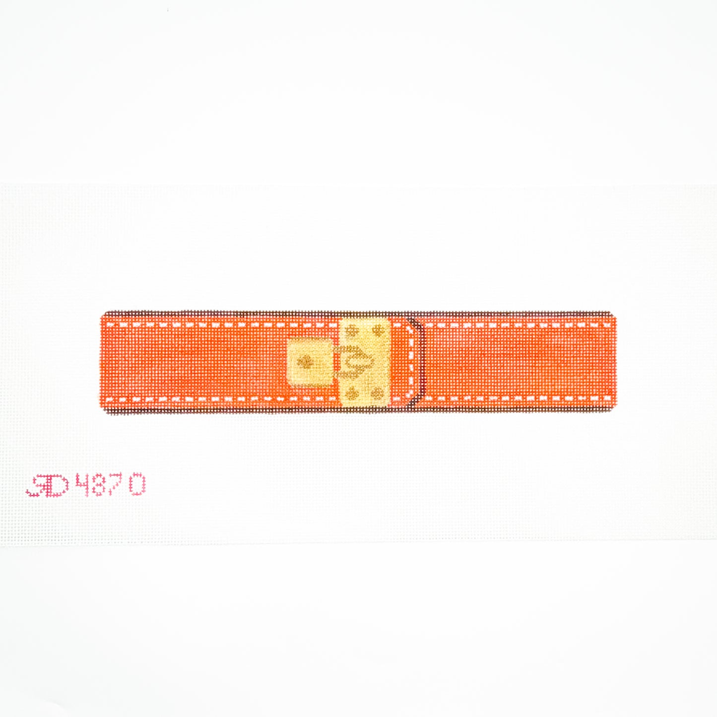 Orange Lock Bracelet