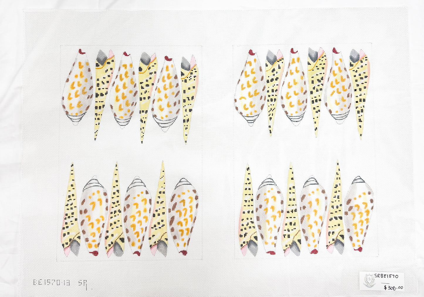 Shells Backgammon Board