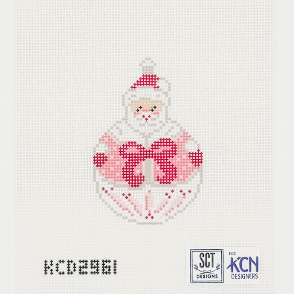 Santa with Bow