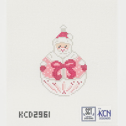 Santa with Bow
