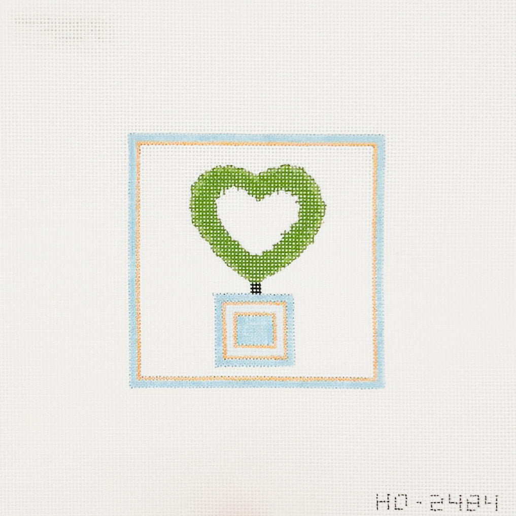 Heart-Shaped Topiary Square