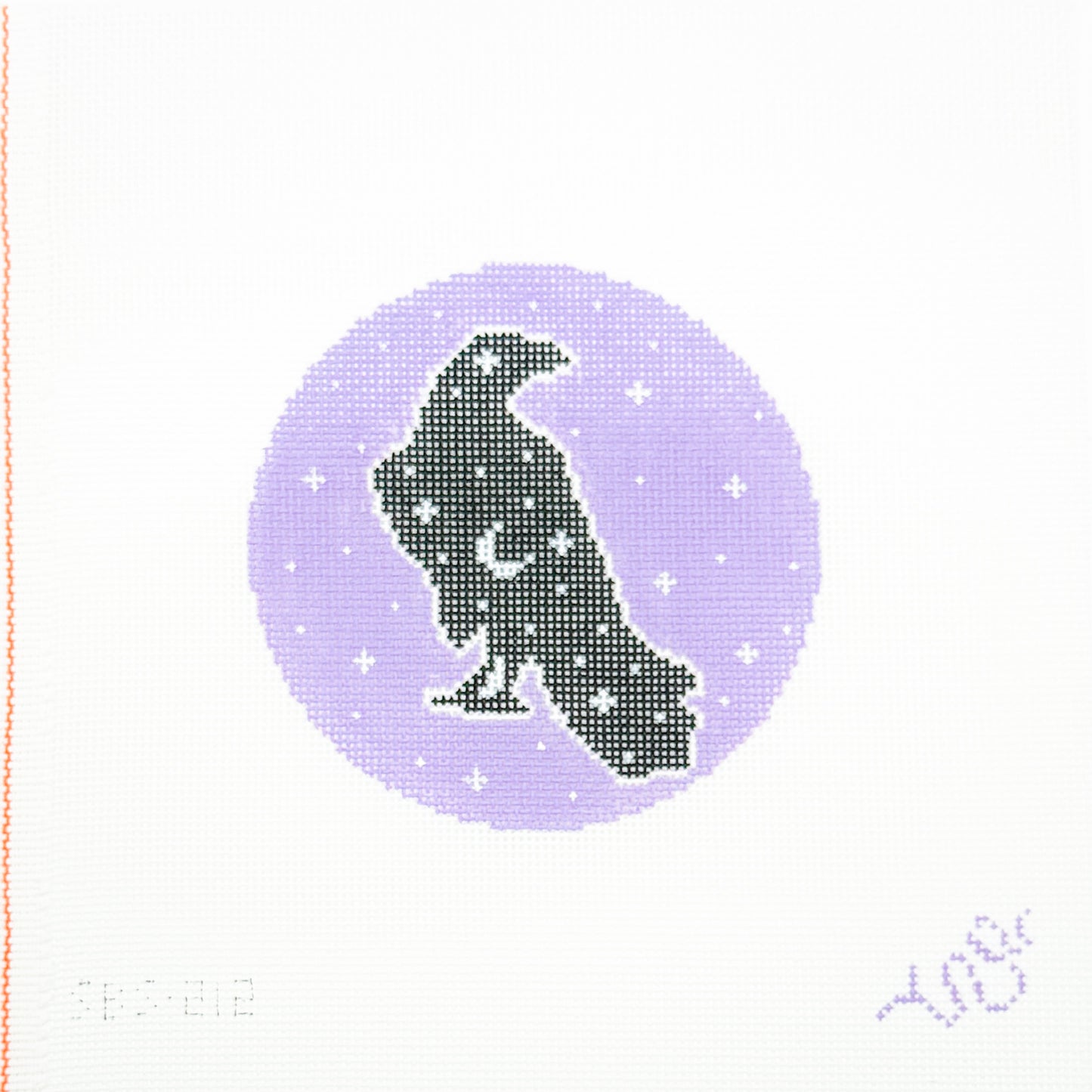 Celestial Raven on Purple