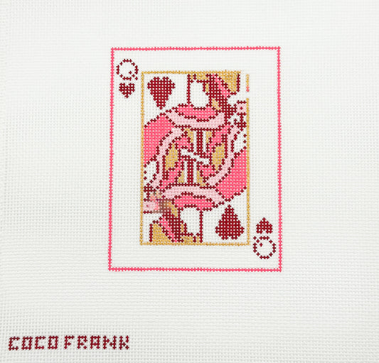 Queen of Hearts Card