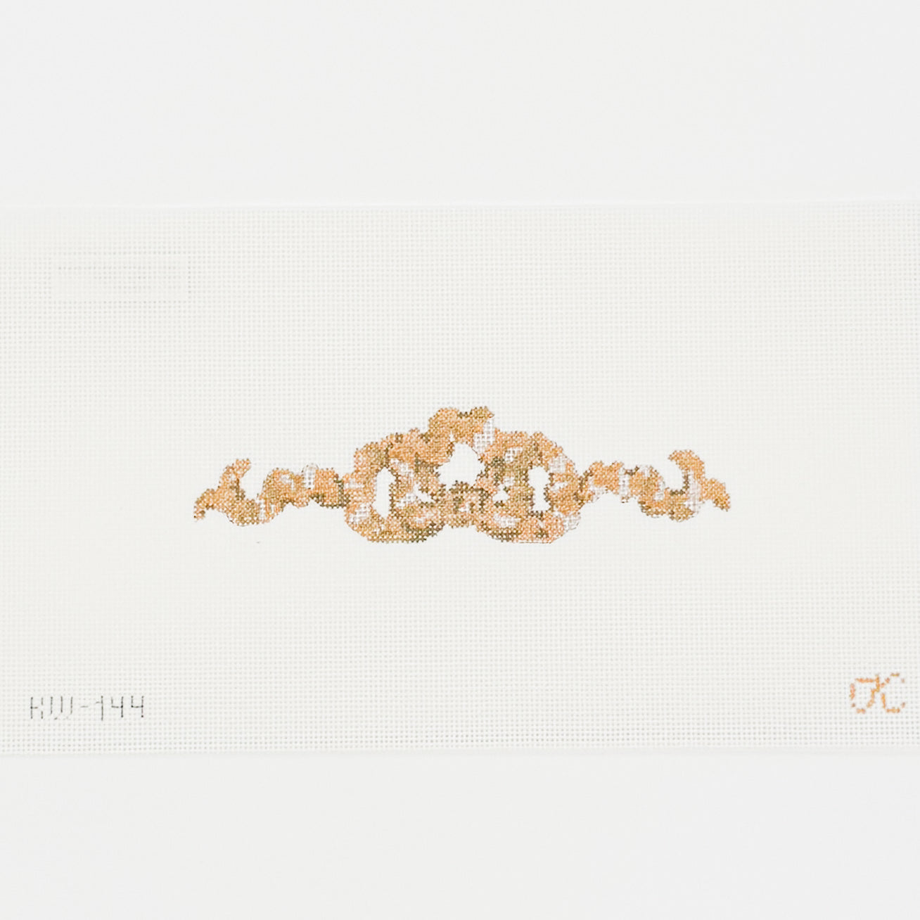 Brass Ribbon – NovellaNeedlepoint