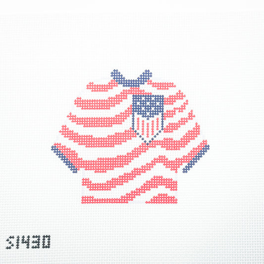 Striped Soccer Pullover