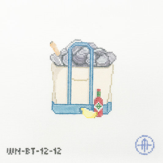 Twelve Oysters Boat Tote (Day 12 of 12 Days of Boat Totes)