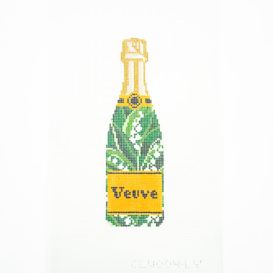 Lily of the Valley Champagne Bottle