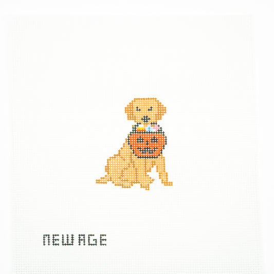 Halloween Golden Retriever