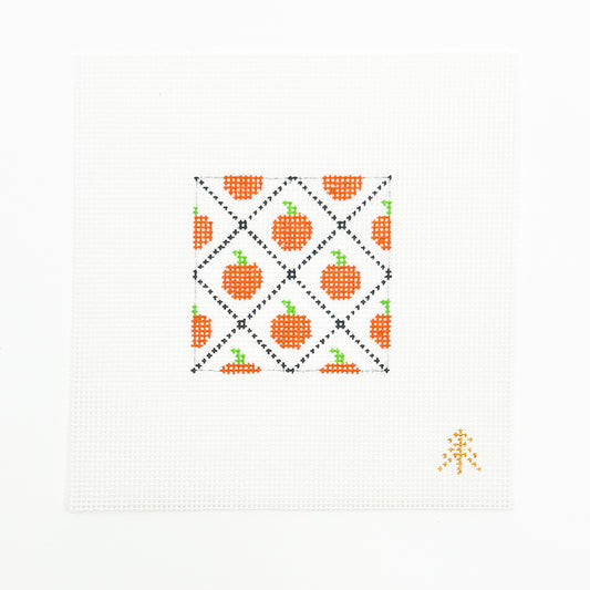 Diamond Pumpkins Flag Cozy Insert