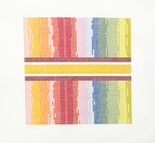 Mini Rainbow Watercolor (5" x 5")