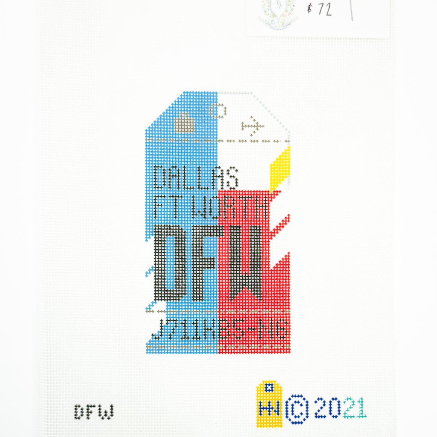 Dallas DFW Travel Tag