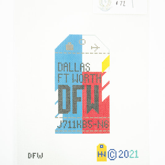 Dallas DFW Travel Tag