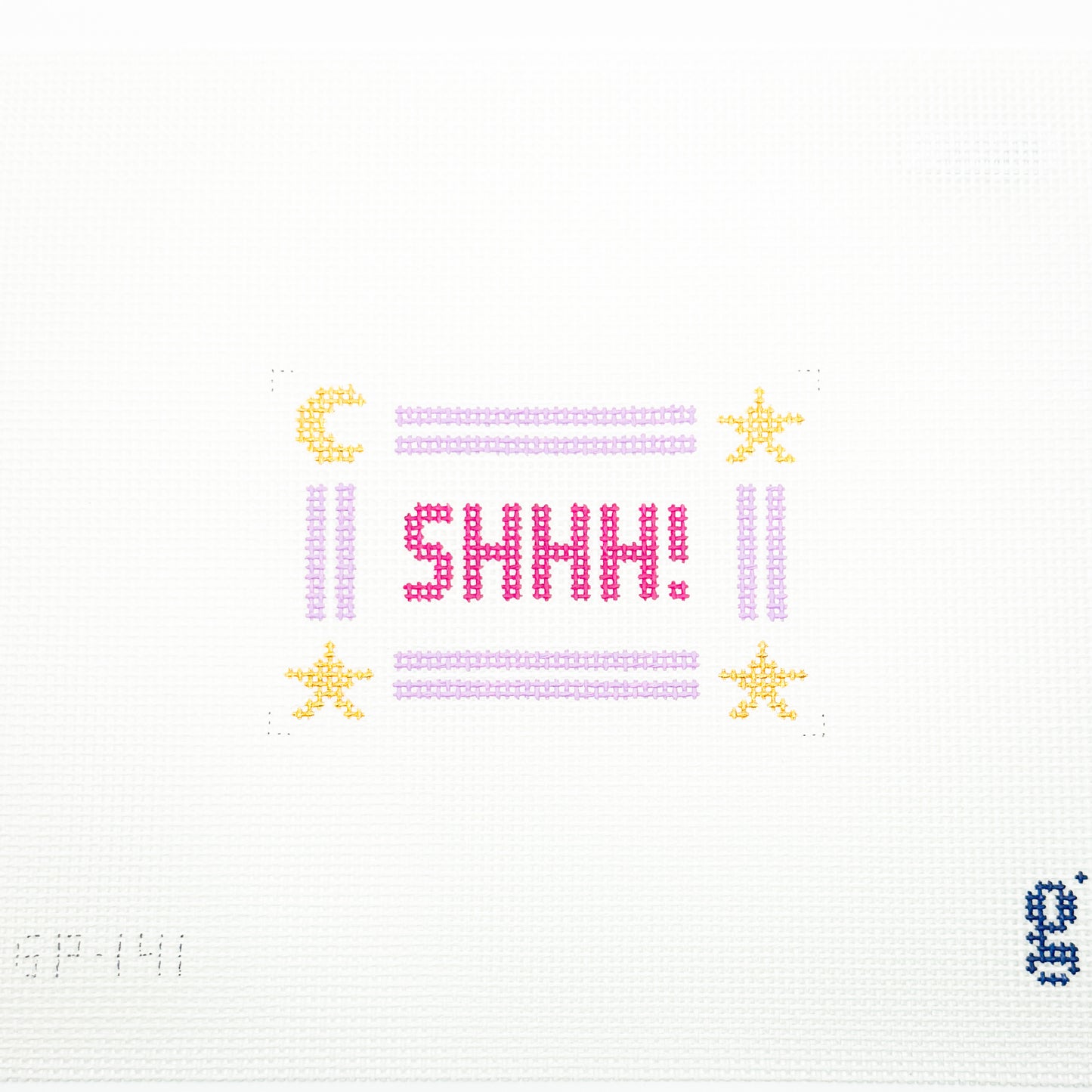 SHHH! Mini Sign - Lilac
