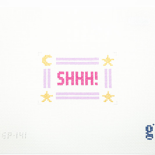 SHHH! Mini Sign - Lilac