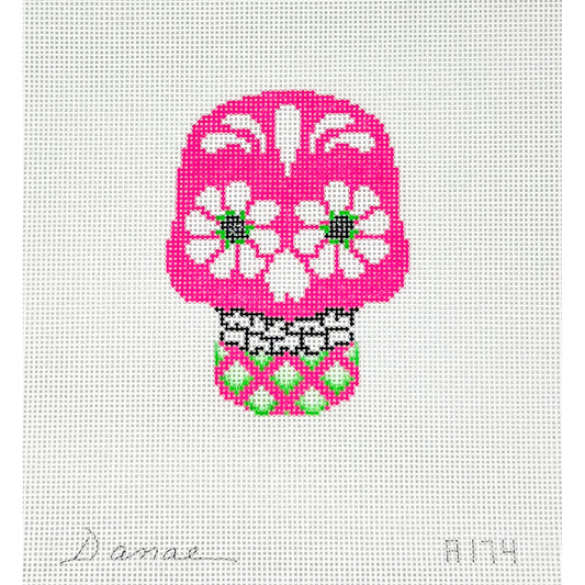 Hot Pink Sugar Skull