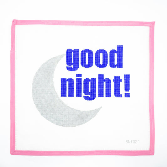 Good Night with Crescent Moon