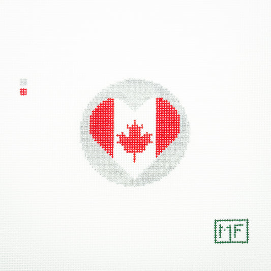 Heart Bag Charm - Canada